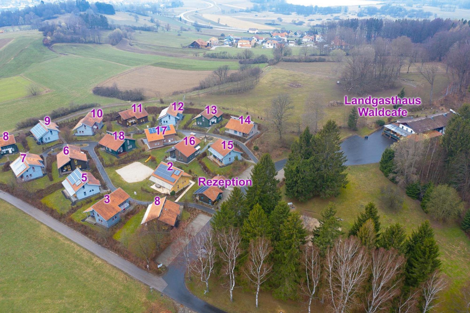 Ferienhaus Nr 6A2, Feriendorf Hagbuegerl, Bayr Wald Waldmünchen Buitenkant foto